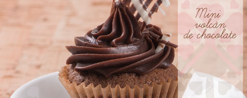 mini volcan chocolate